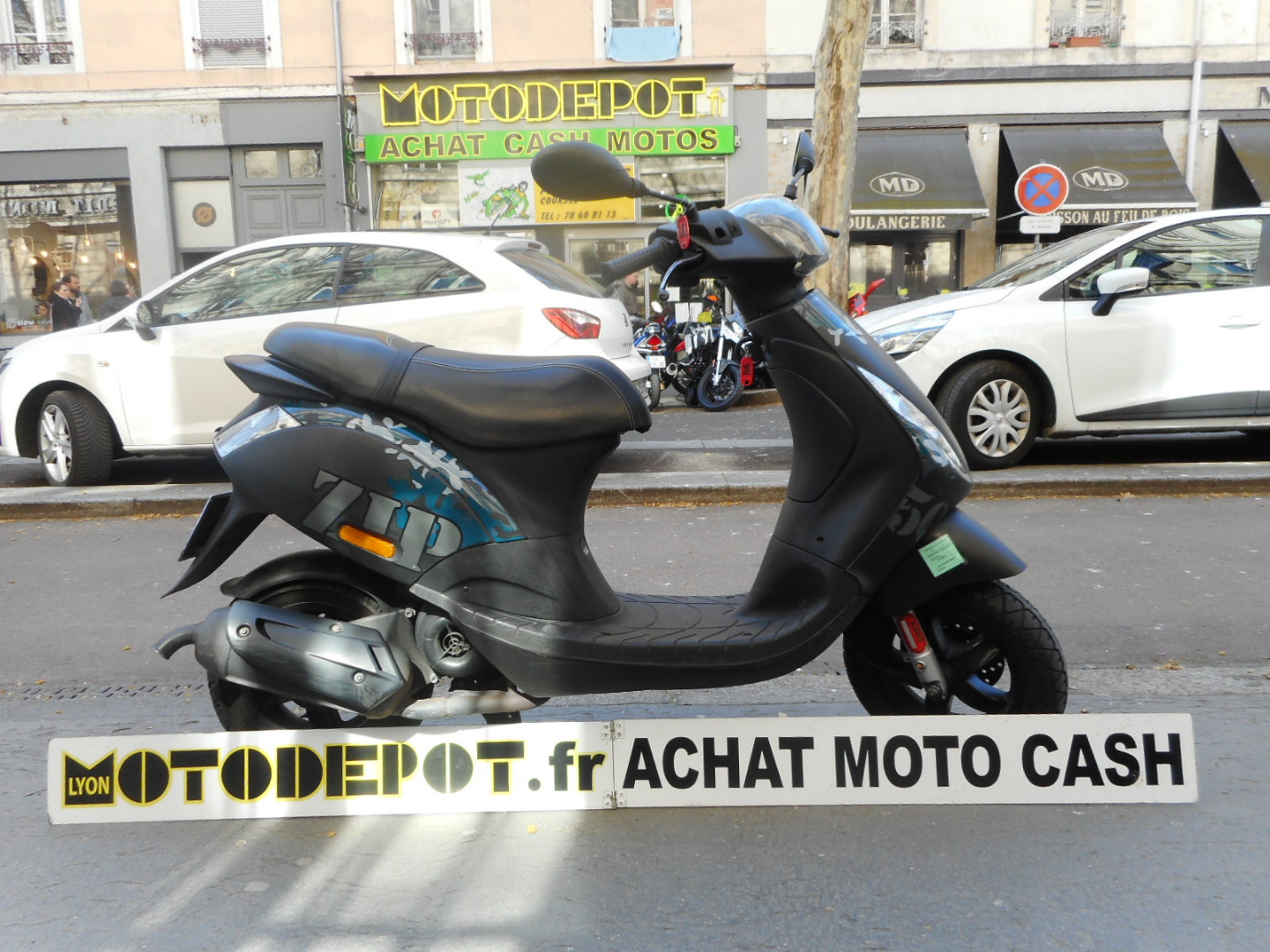 Moto depot Motos d’occasion de 0 a 50 cc piaggio, ZIP 50 PIAGGIO NOIR